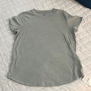 Madewell Heather Gray Tee NWT